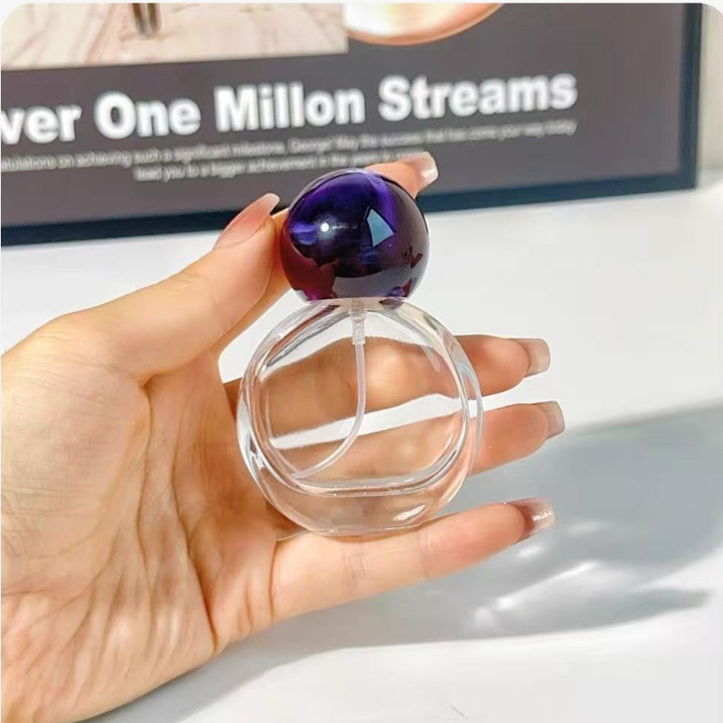 Perfume Fragrance Difference - 25ml Elegant Perfume Bottle with Spherical
