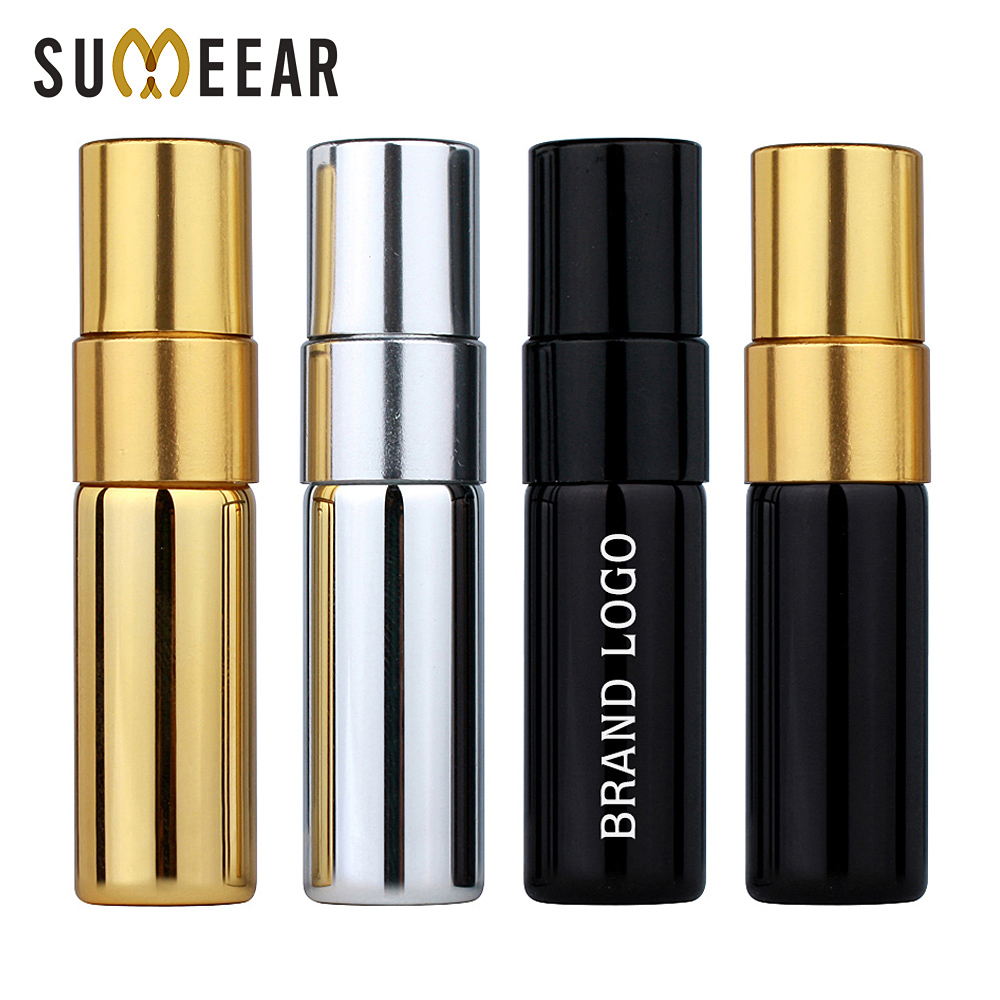 Perfume Fragrance Difference - Perfume Atomizer Bottle 3ML Shiny Electroplated