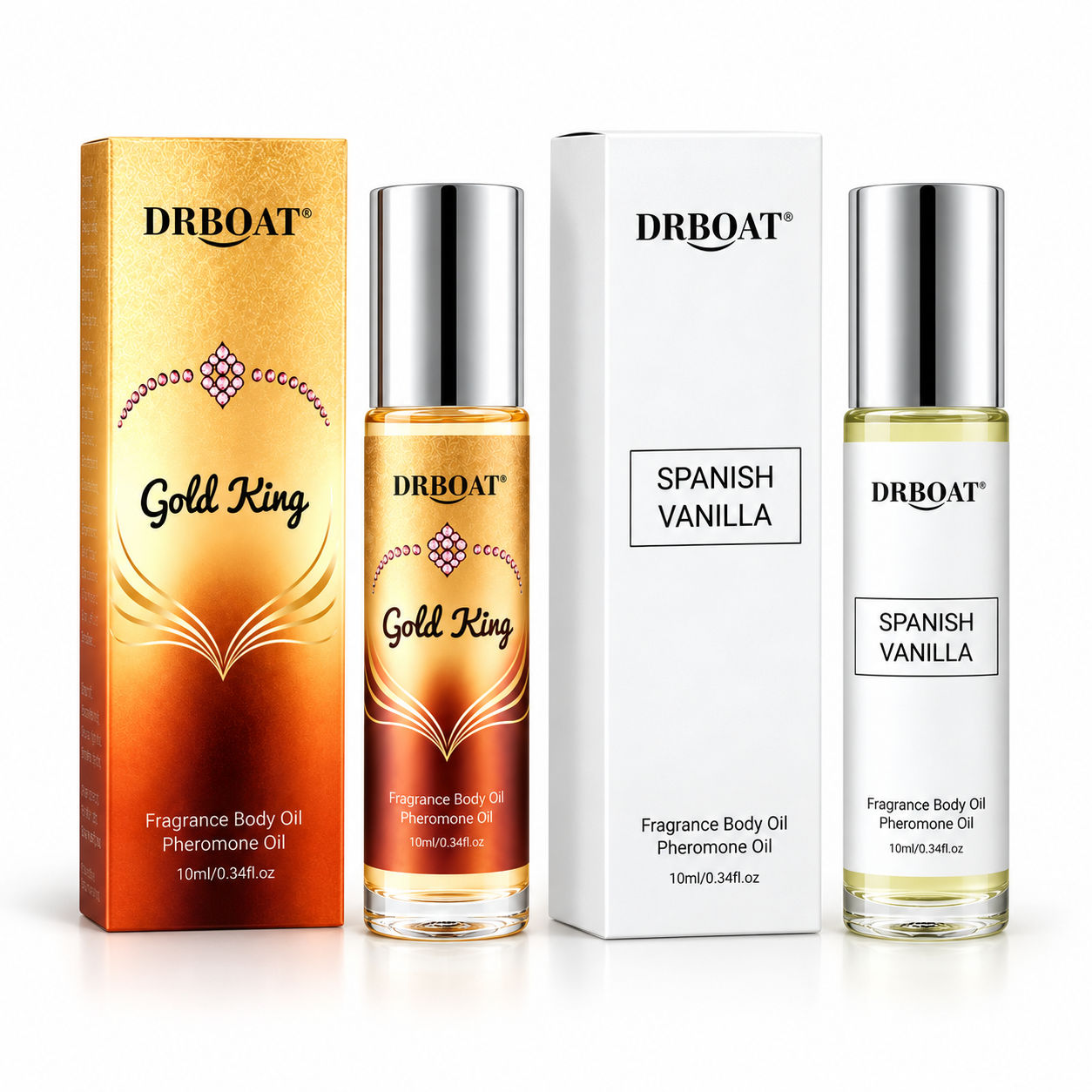 Perfume Scent Fragrance - Men Duo Roll-on Perfume Oil Kit,