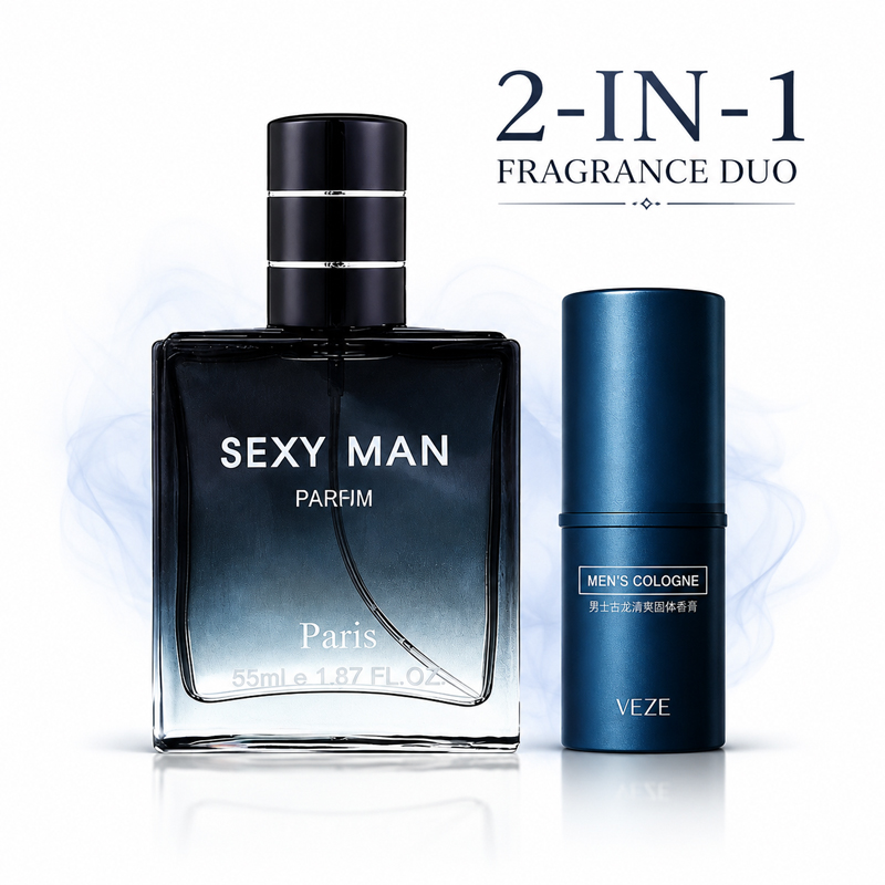 Men’s Perfume Set 2-in-1 Spray - Perfume Scent Fragrance ulasan dan harga