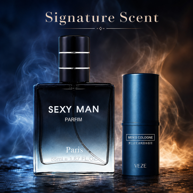Men’s Perfume Set 2-in-1 Spray - Perfume Scent Fragrance ulasan dan harga