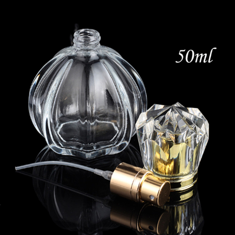 【B】50ml Clear Glass Perfume Bo - Perfume Fragrance Difference ulasan dan harga