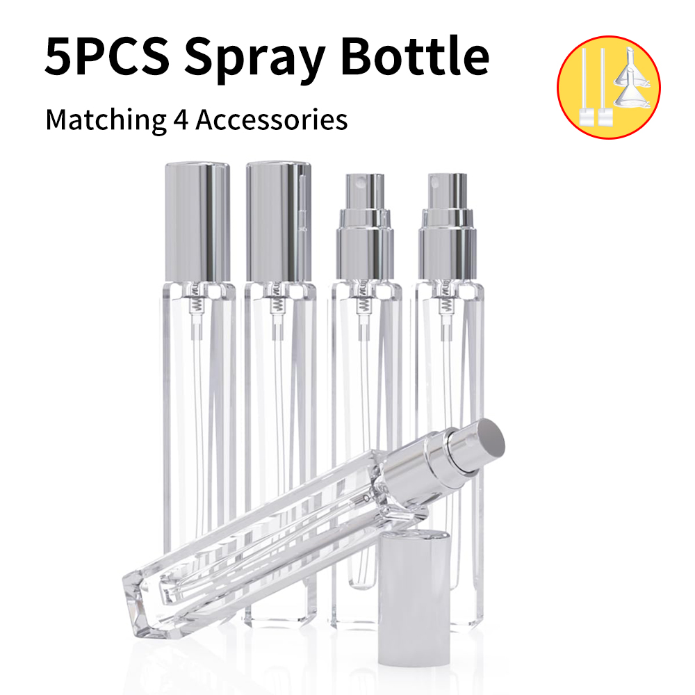 5-Piece Cologne Atomizer Empty - Perfume Fragrance Difference ulasan dan harga