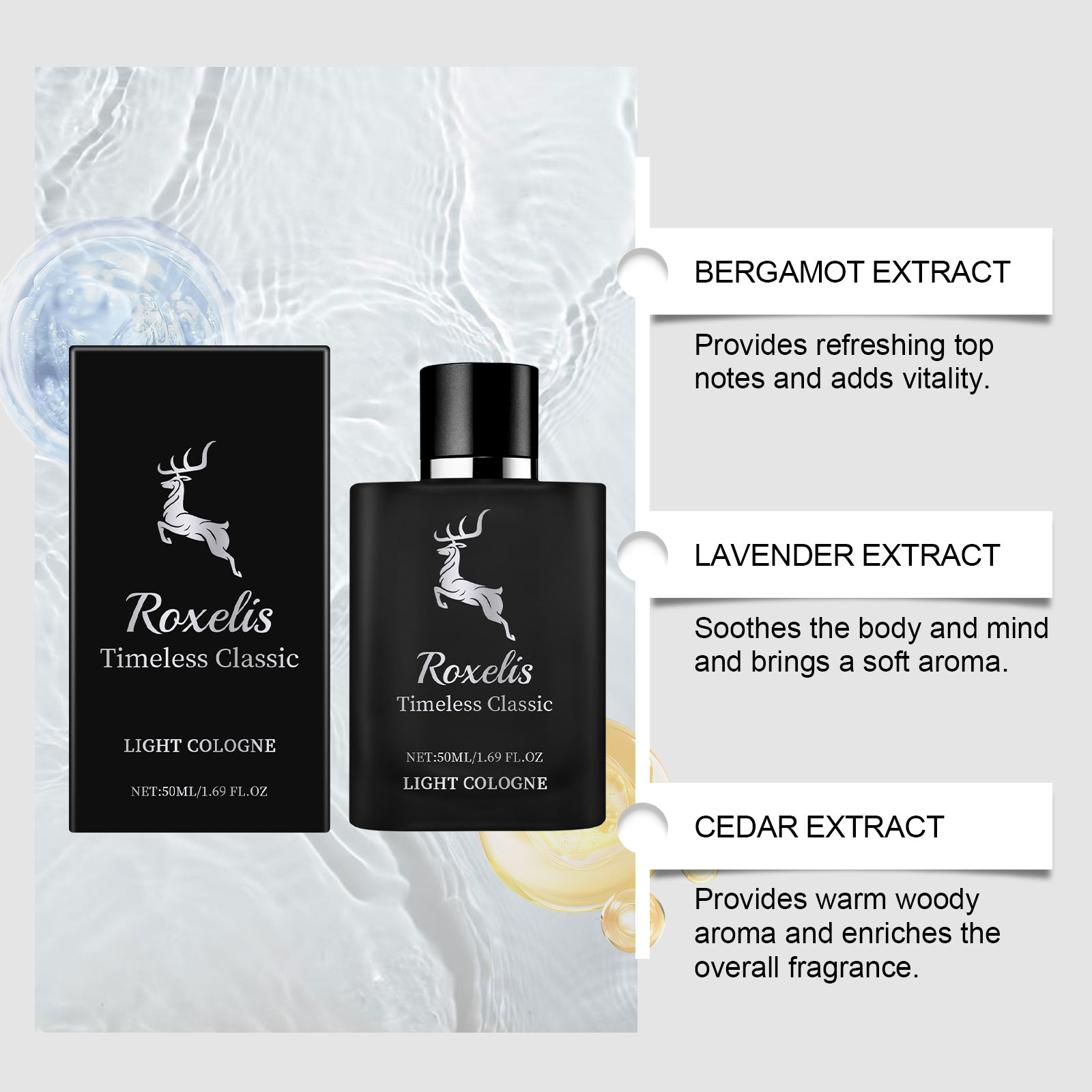 Charm Classic Cologne For Men  - Perfume Scent Fragrance ulasan dan harga