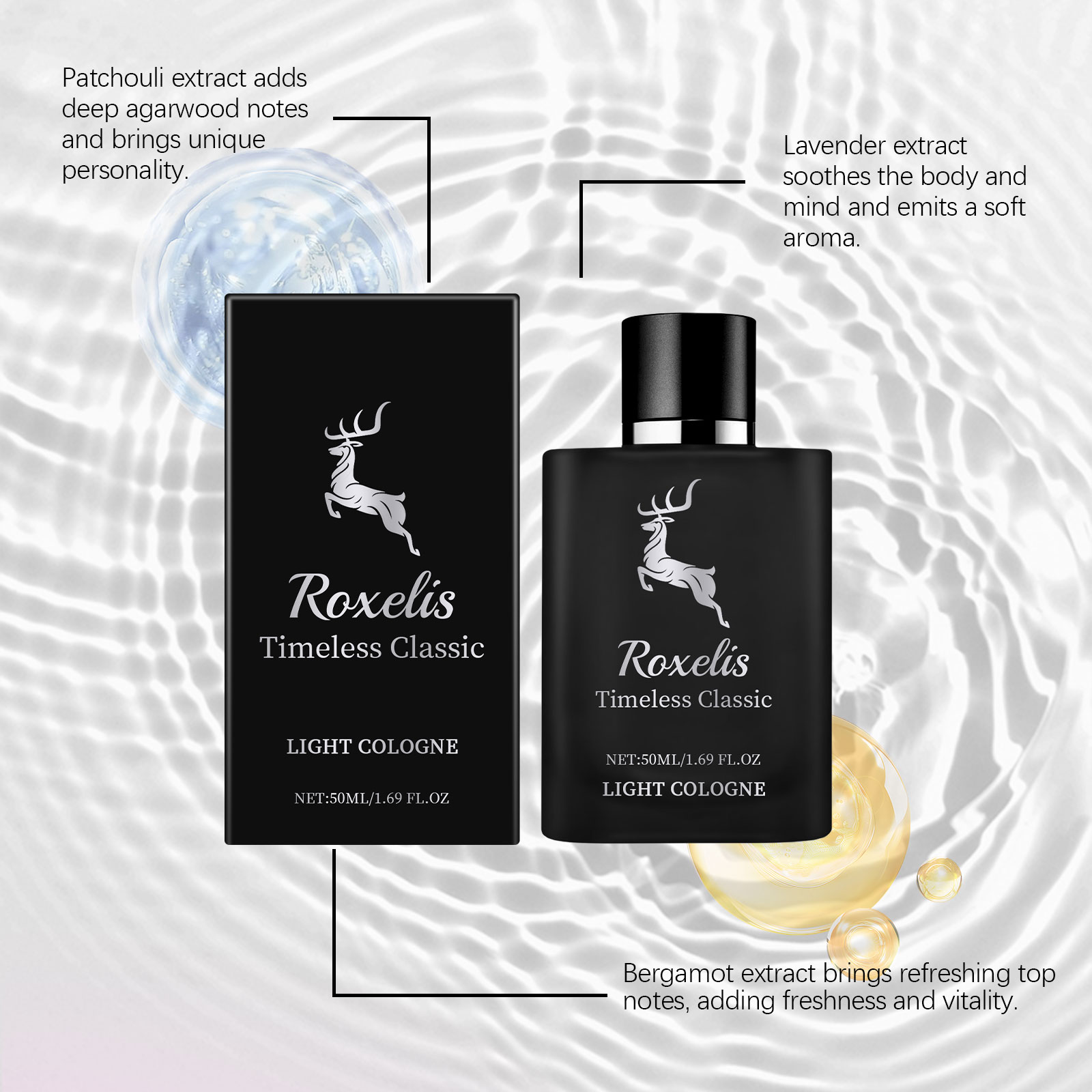 Charm Classic Cologne For Men  - Perfume Scent Fragrance ulasan dan harga